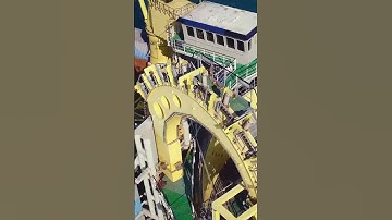 Dit schip is gebouwd voor de installatie van onderzeese kabels