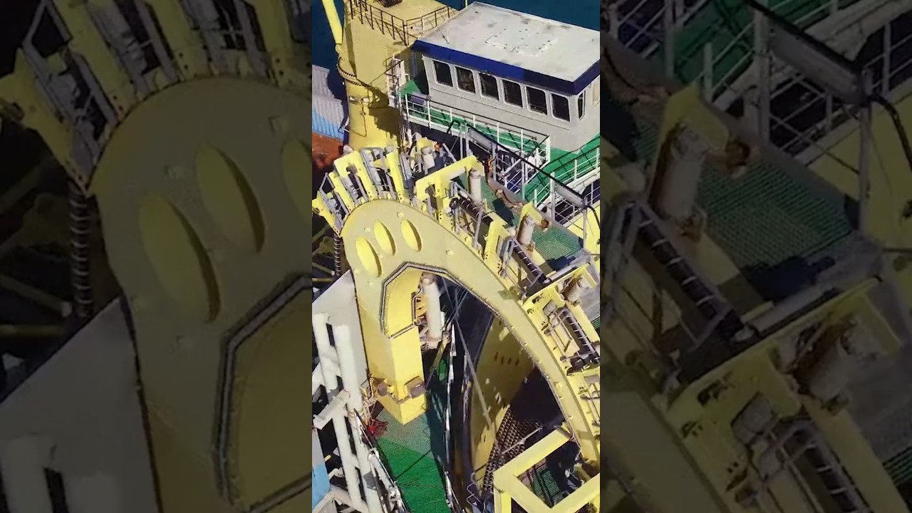 This vessel is built for subsea cable installation