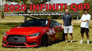 2020 INFINITI Q60 | 640whp 550tq Red Sport Review + Theft Drama [4K] | Spools & Pulls