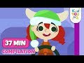 Mega nursery rhyme compilation for children  kintoons