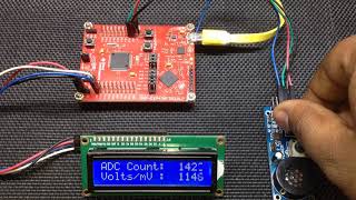 MSP430F5529 Launchpad ADC12 Interrupt Example