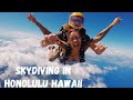 SKYDIVING IN HONOLULU HAWAII!!!