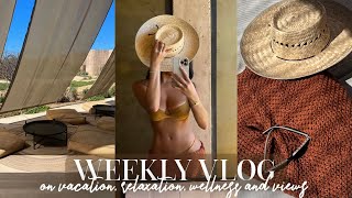 WEEKLY VLOG! ON VACATION, RELAXATION, WELLNESS & VIEWS | ALLYIAHSFACE VLOGS screenshot 1