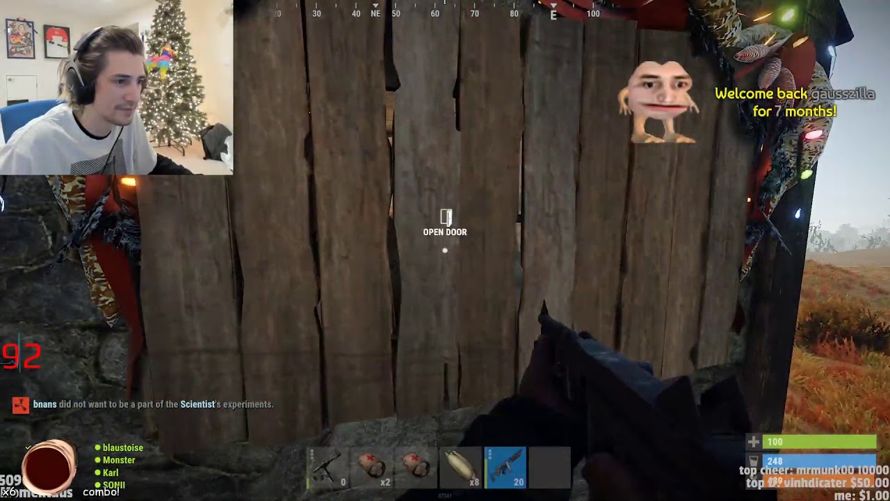 Otv Rust Server xQc finds a frightened wild west town | OTV Rust Server - YouTube