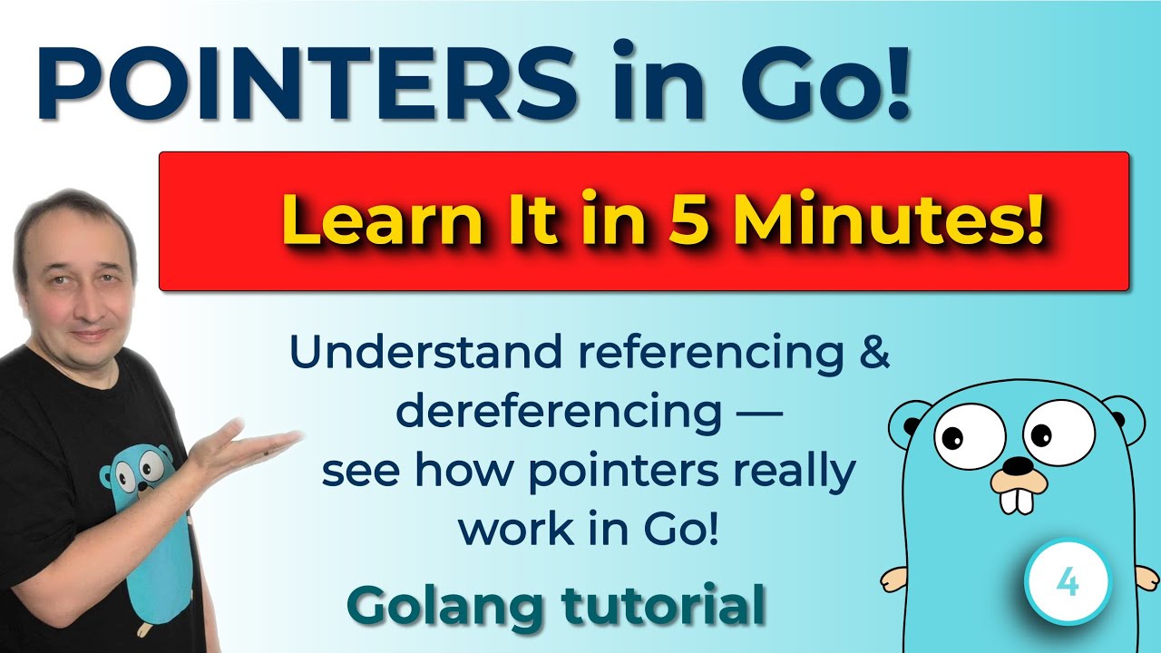Golang Pointers Explained in 5 Minutes! (4) - YouTube