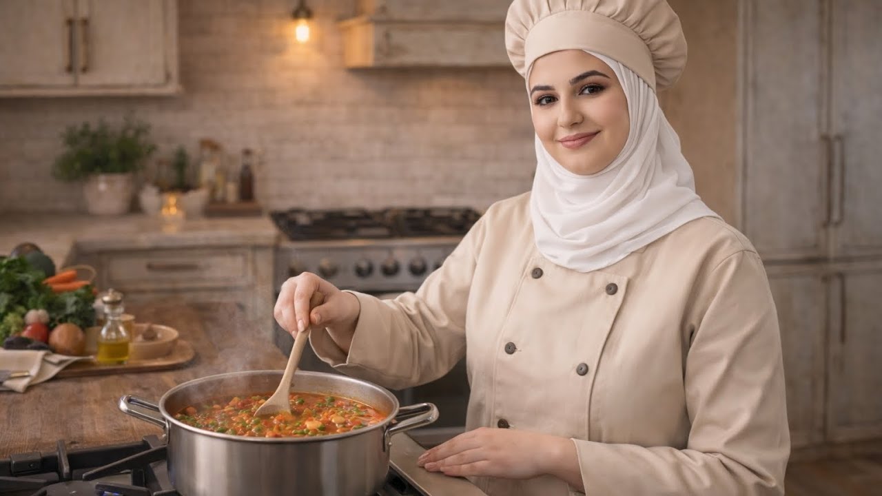 يومياتي بالمطبخ 👩‍🍳 شوربة شوفان بالدجاج دافية ومغذية#شوربة_شوفان#شوربة_شوفان_بالدجاج#طبخ_بيتي#مطبخي