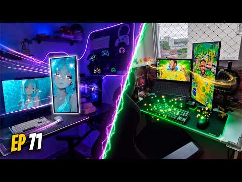 Subscriber Setup EP71 - Neymar fan's SETUP vs. otaku SETUP!