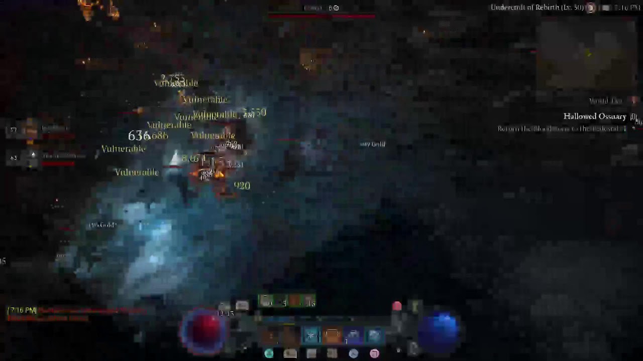 Diablo 4 Season 1 Sorcerer leveling/midgame/renown farm