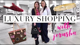 COME LUXURY SHOPPING WITH ME & JERUSHA COUTURE | LV, Gucci, Cartier, Chanel - SHOPPING VLOG