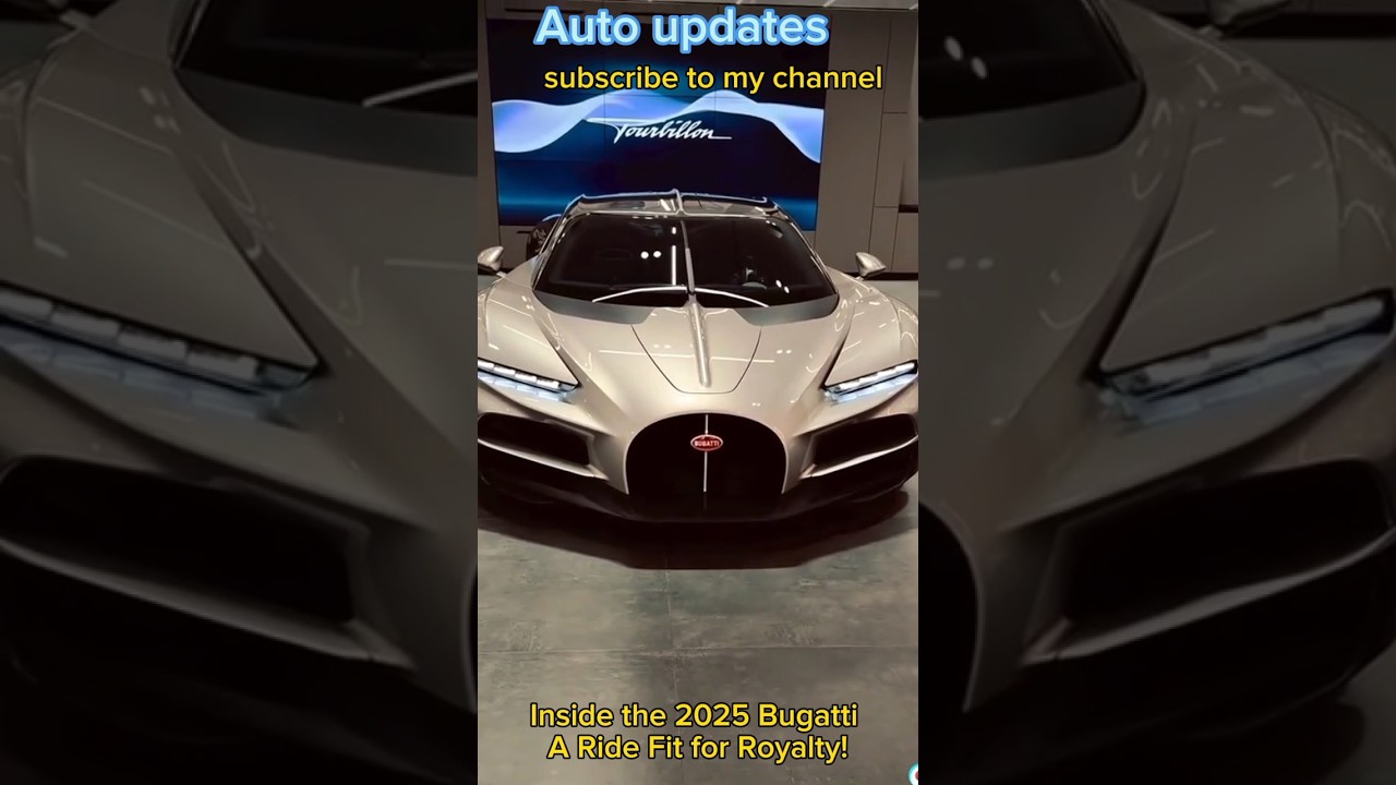 Inside the 2025 Bugatti – A Ride Fit for Royalty! 