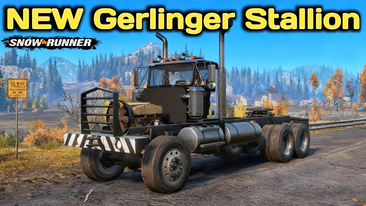 New Gerlinger Stallion In SnowRunner Season 17 