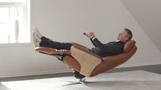 Stressless Adam Recliner Feature Demonstration