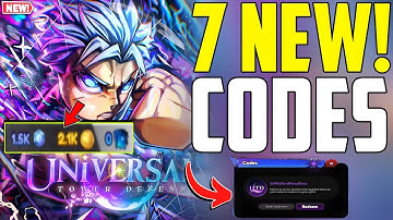 ⚠️New!! codes⚠️WORKING For Universal Tower Defense - Roblox Universal Tower Defense Codes 2025