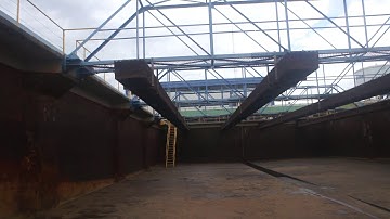 Conventional settling basin and its appurtenances