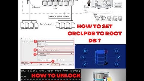 How to connect sql developer using orclpdb and unlock HR user