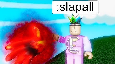 Exposing an Exploiter in Roblox Slap Battles