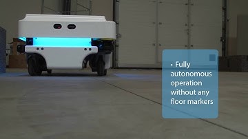 MiR100 An effective mobile robot for transportción.  IRUÑA TECNOLOGÍAS