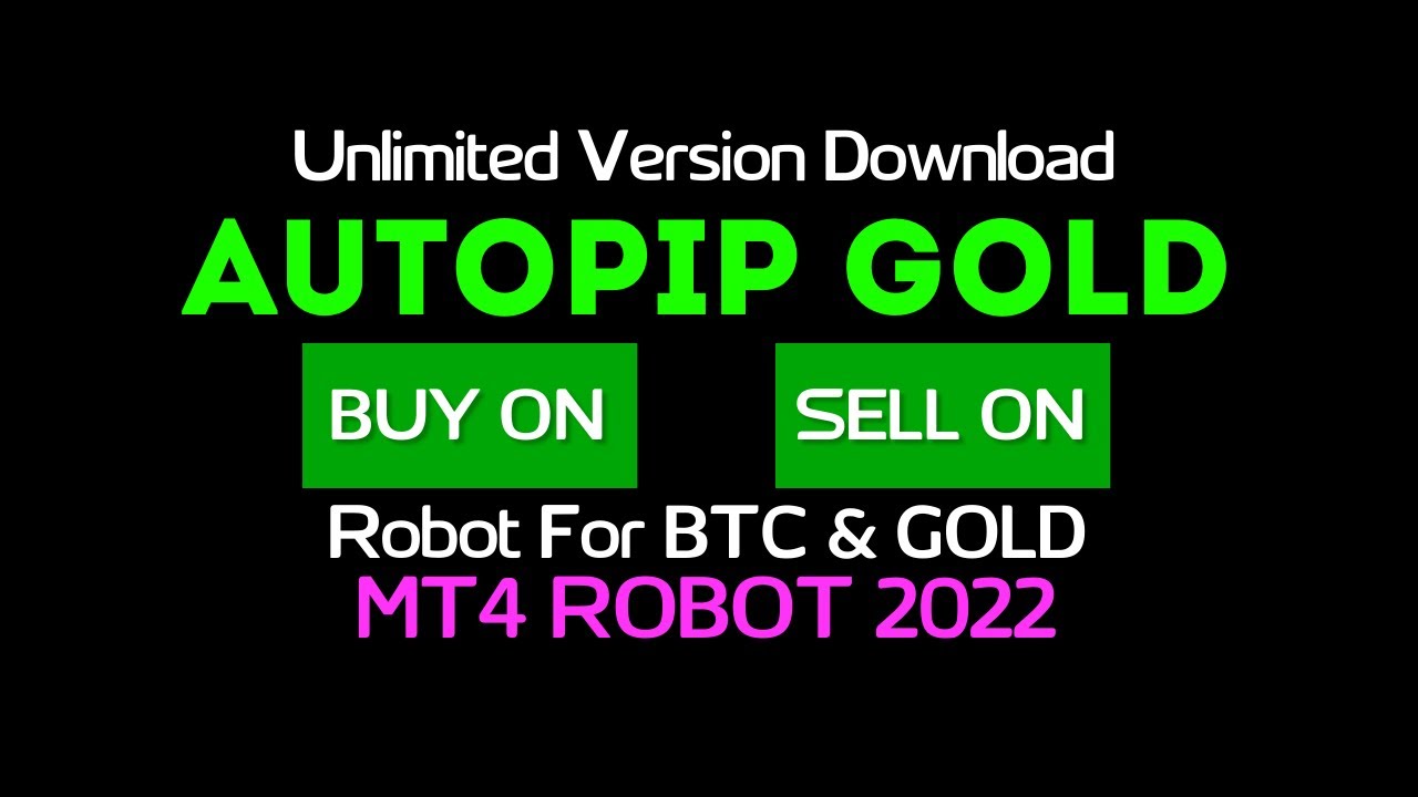 Autopip EA Gold - BackTEST & Unlimited Version Download