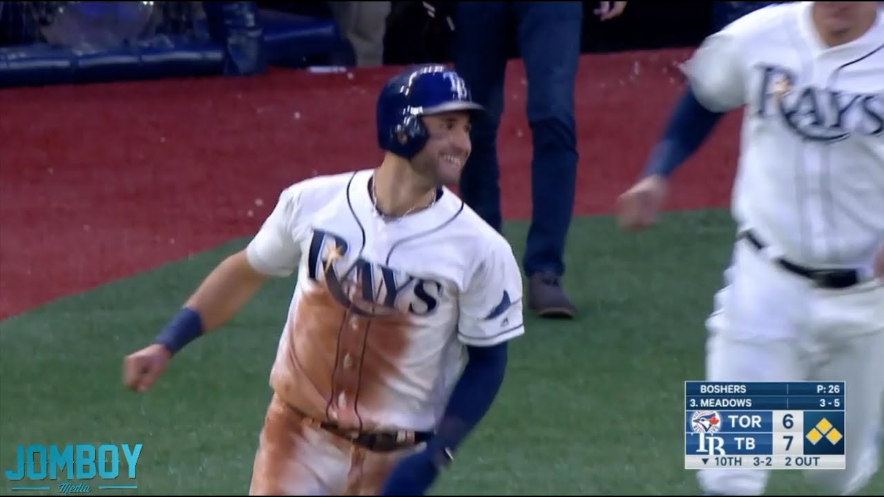 The Rays walk-off on a wild pitch, a breakdown