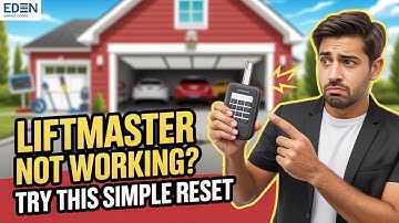 LiftMaster Garage Keypad Not Working? Reset & Fix  | Eden Garage Door Repair Fort Lauderdale