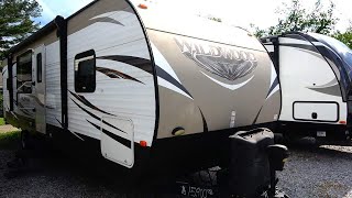 SOLD! 2016 Forest River Wildwood 27RKSS Travel Trailer, Rear Kitchen, Slide , Power Package, $15,900