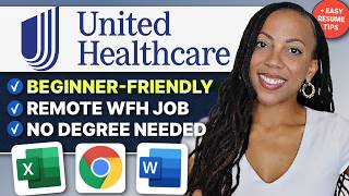 Beginner-Friendly Remote Job with United Healthcare | Work From Home 2026