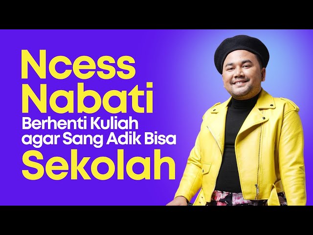 Mengharukan, Cerita Ncess Nabati Rela Berhenti Kuliah agar Sang Adik Bisa Sekolah