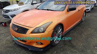 JNKCV64E69M603028 INFI G37 2009