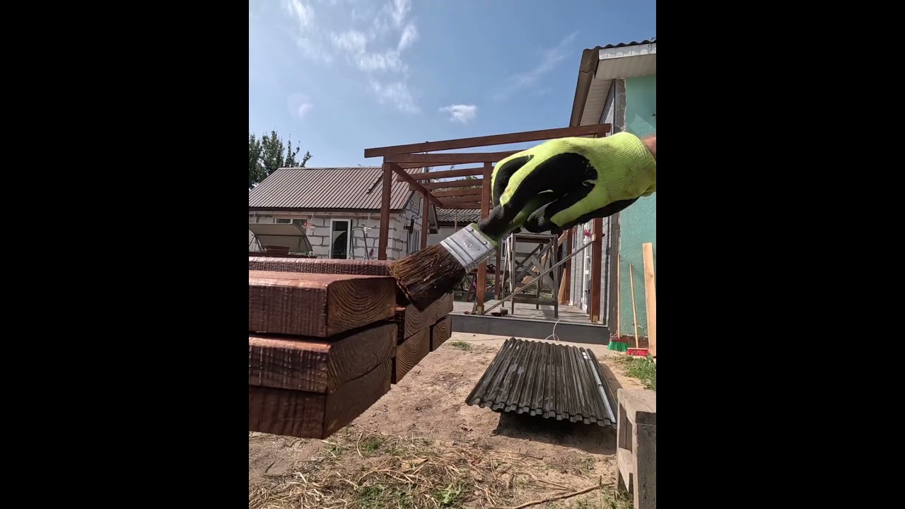 Терраса возле дома- часть 2 (финал)🤝