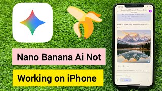 How to Fix Nano Bana Not Working on iPhone | Gemini Ai App Photo Create Problem.