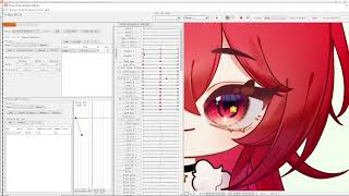 Live2D eye physics Wip