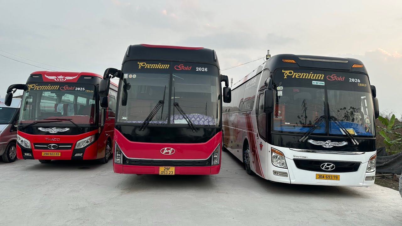 Mua bán xe khách universe 47 chỗ huyndai tracomeco 2013 lên fun Exito 2025 máy 380ps nâng 425ps 