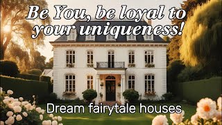 Be You, be loyal to your uniqueness! (Honor what is special about you!) & Dream Fairy-tale houses!