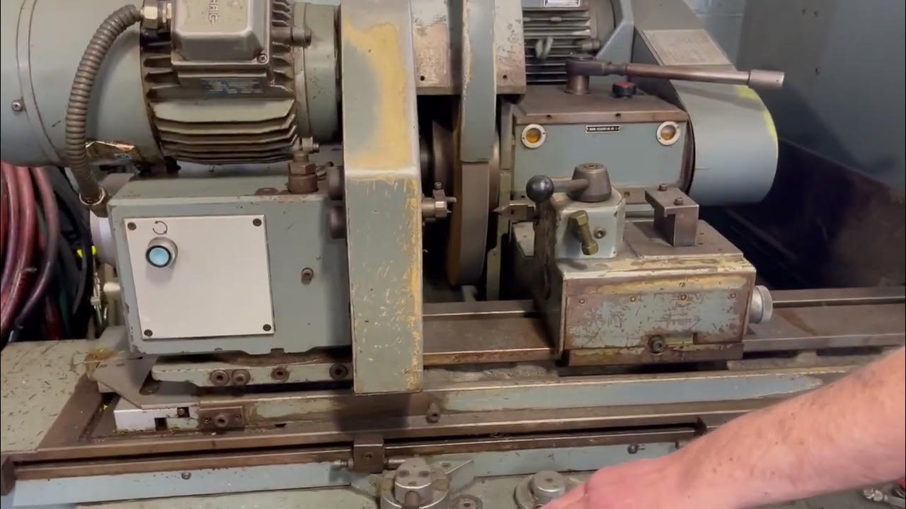 Studer S3012 OD grinder, dual motor Lot 6097 Orbitbid YouTube