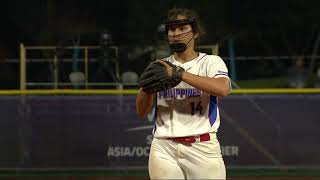 Highlights - Philippines vs Korea - WBSC Softball Asia/Oceania Qualifier