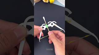 Diy paper Look Bow 🏹 craft #diy #papercraft #origami #ytshorts #trending #shorts #heenacraft_and_art