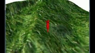 XNA - Animated FBX Model on Terrain. Jumping and Projectiles Test with collisions.