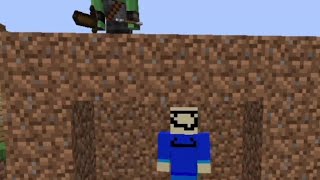 Minecraft man hunt but I dont cheat