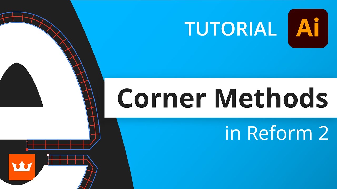 Reprofile Corner Methods - Reform Plugin in Adobe Illustrator