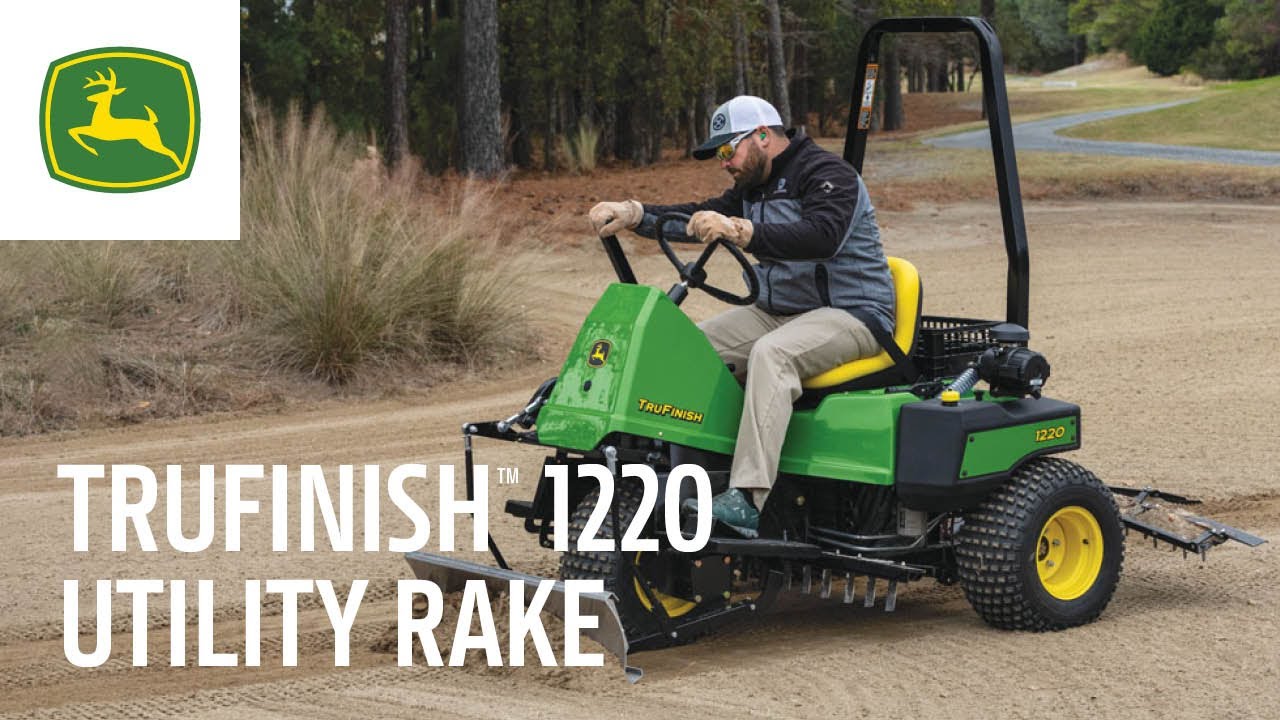 TruFinish™ 1220 Utility Rake | John Deere Golf