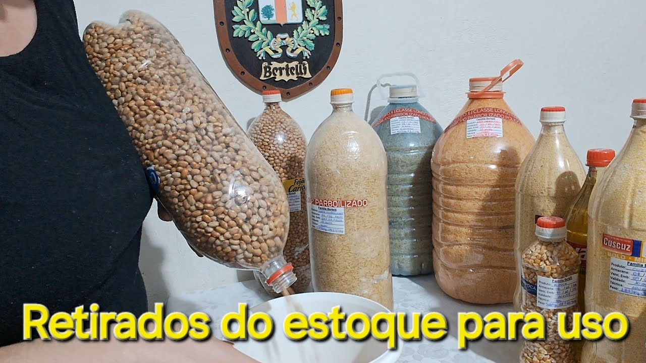 Desarmazenamento para uso #estoque #armazenamento #desarmazenamento #sobrevivencialismo #dezembro