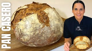 Easy HOMEMADE BREAD with crispy crust / STEP BY STEP