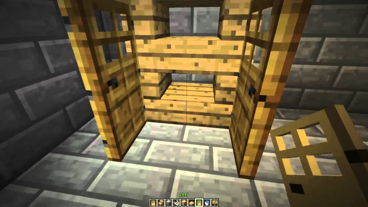 How to make a Closet in Minecraft! [Minecraft Furniture Episode 20