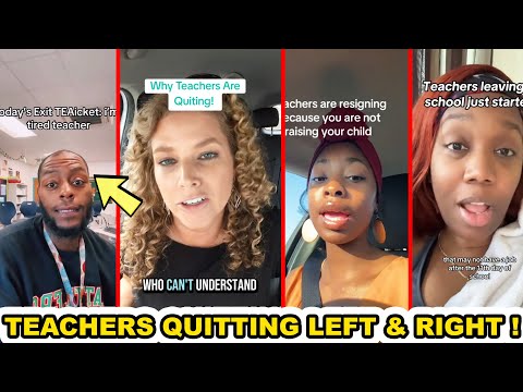 American School Teachers Are GIVING UP And QUITTING In 2025