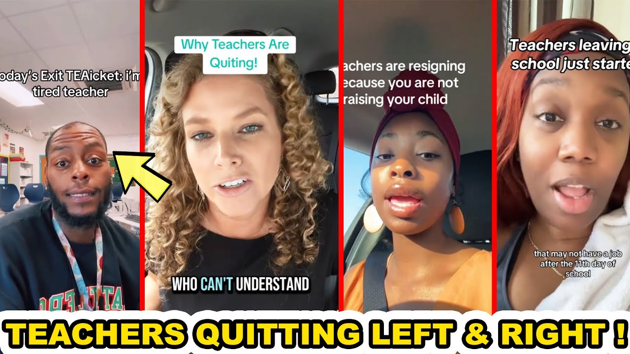 American School Teachers Are GIVING UP And QUITTING In 2025... - YouTube