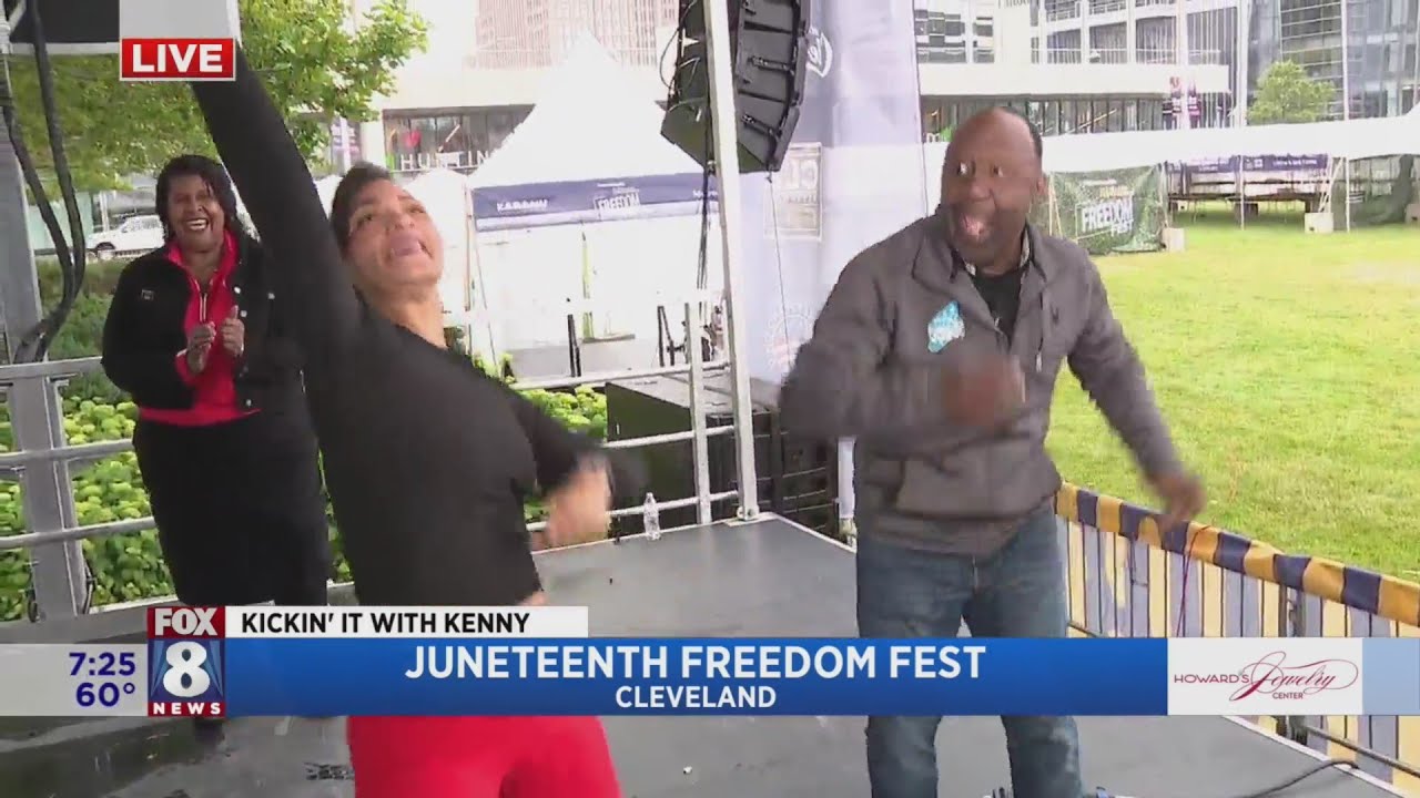 Juneteenth Freedom Fest Has Kenny Dancing With Excitement YouTube Juneteenth freedom fest has kenny dancing with excitement youtube