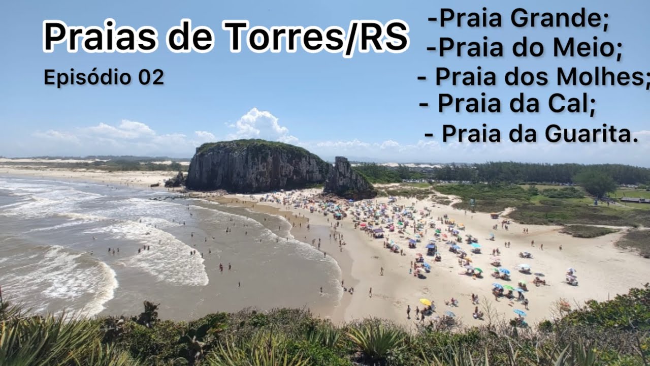 Conheça as Praias de Torres no #rs #praia #praias #torres #turismo #verão #cidades #viajantes #tour