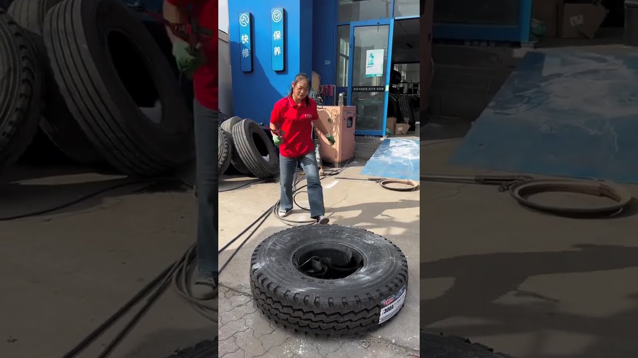 20岁入行补胎就只有这种轮胎，岁月穿过，时代变化