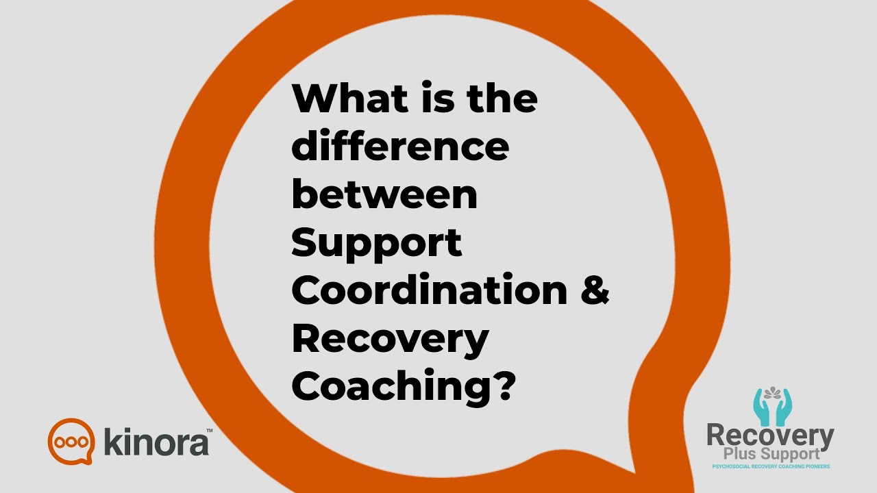 Psychosocial Recovery Coaching vs Support Coordination - YouTube