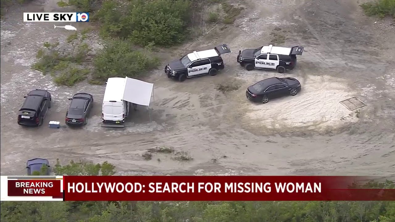 Police search for missing woman in Hollywood - YouTube